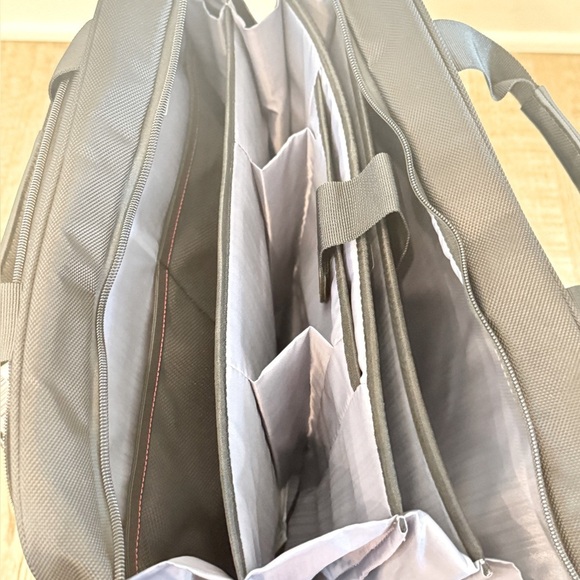 Samsonite luggage 3 Toploader Briefcase,, Polyester, Black, black - Picture 8 of 8